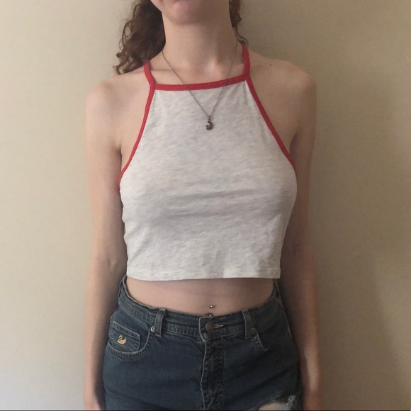 High neck crop top - Picture 4 of 4